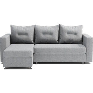 Угловой диван Шарм-Дизайн Ария левый серый диван угловой смарт дубай brown еврокнижка левый а0011412673