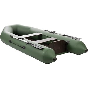 Лодка надувная Тонар Капитан 280Тс зеленый - фото 1