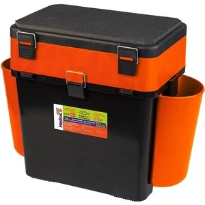 фото Ящик для зимней рыбалки helios fishbox (19л) оранжевый