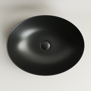 Раковина-чаша Ceramicanova Element 52х40 черная, матовая (CN6017MB)