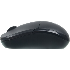 фото Комплект (клавиатура+мышь) беспроводной oklick 220m клавиатура:черный, мышь:черный usb беспроводная slim multimedia (1062000)