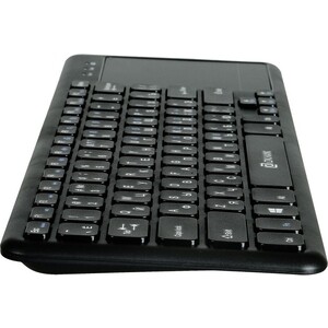 Клавиатура Oklick 830ST черный USB беспроводная slim Multimedia Touch (1011937)