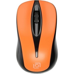 Мышь Oklick 675MW черный/оранжевый оптическая (800dpi) беспроводная USB для ноутбука (3but) (1025920) oklick 675mw