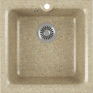 Кухонная мойка GreenStone GRS-42-302 песочный тарелка квадратная wilmax 27х27 см песочный