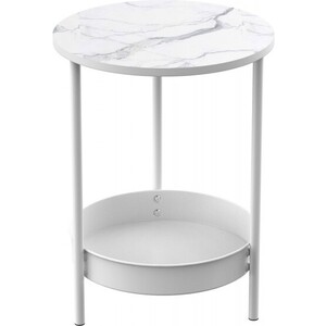 Прикроватный (журнальный) столик Eureka DSN-03777 white высококачественный журнальный столик white