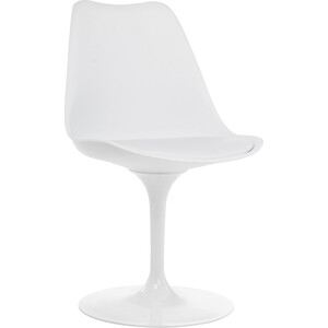 Woodville Tulip white/white стул tetchair tulip iron chair mod ec 123 металл пластик голубой