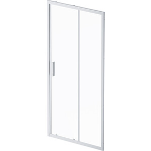 Душевая дверь Am.Pm Gem 100х195 прозрачная, матовый хром (W90G-100-1-195MT)
