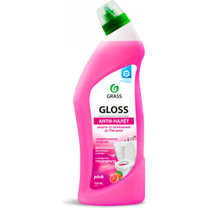 фото Чистящее средство grass gloss pink гель для ванны и туалета, 750 мл(125543)