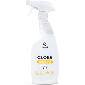фото Чистящее средство grass professional gloss для ванной комнаты, от известкового налета и ржавчины, 600 мл(125533)