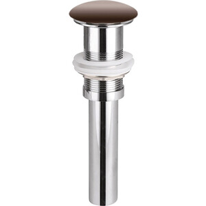 Донный клапан Ceramicanova Click-clack с керамической накладкой, коричневый (CN2000MDB)