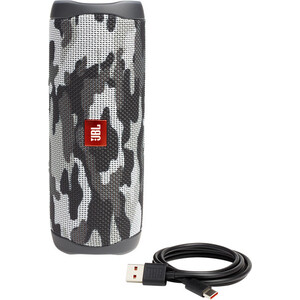 фото Портативная колонка jbl flip 5 camo (jblflip5bcamo)