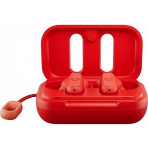 фото Наушники tws беспроводные внутриканальные skullcandy dime true wireless in-ear, красный/золото s2dmw-p752