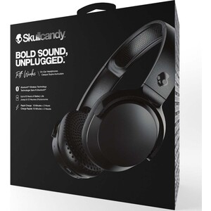 фото Наушники беспроводные накладные skullcandy riff wireless on-ear, черные s5pxw-l003