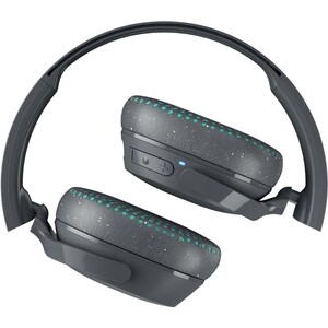 фото Наушники беспроводные накладные skullcandy riff wireless on-ear, серо-бирюзовые в крапинку s5pxw-l672