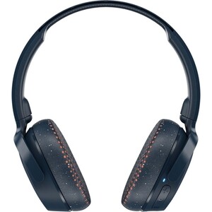 фото Наушники беспроводные накладные skullcandy riff wireless on-ear, сине-коралловые в крапинку s5pxw-l673