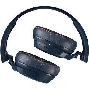 фото Наушники беспроводные накладные skullcandy riff wireless on-ear, сине-коралловые в крапинку s5pxw-l673