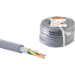 фото Кабель tdm electric nym-j 3х1,5-0,66 (20м)