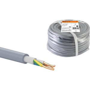

Кабель TDM ELECTRIC NYM-J 3х2,5-0,66 (20м), NYM-J 3х2,5-0,66 (20м)