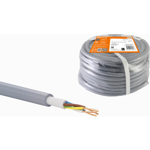 фото Кабель tdm electric nym-j 4х4-0,66 (20м)
