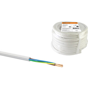 

Провод TDM ELECTRIC ПВС 4х1,5 ГОСТ (10м), белый, ПВС 4х1,5 ГОСТ (10м), белый