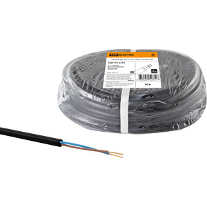 

Провод TDM ELECTRIC ПВС 2х0,75 ГОСТ (30м), черный, ПВС 2х0,75 ГОСТ (30м), черный