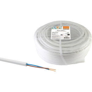 

Провод TDM ELECTRIC ПВСмб 2х1 (100м), белый народный, ПВСмб 2х1 (100м), белый народный