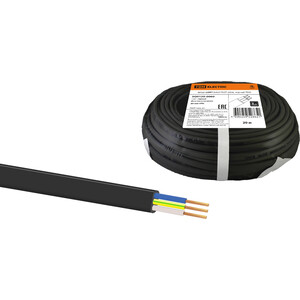 

Шнур TDM ELECTRIC ШВВП 3х0,5 ГОСТ (20м), черный, ШВВП 3х0,5 ГОСТ (20м), черный