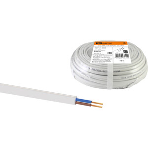 

Шнур TDM ELECTRIC ШВВП 2х0,75 ГОСТ (50м), белый, ШВВП 2х0,75 ГОСТ (50м), белый