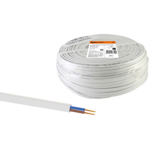 

Шнур TDM ELECTRIC ШВВП 2х0,75 ГОСТ (200м), белый, ШВВП 2х0,75 ГОСТ (200м), белый