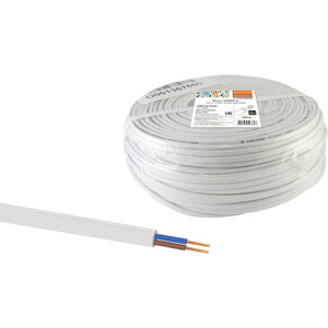 

Шнур TDM ELECTRIC ШВВПмб 2х0,75 (100м), белый народный, ШВВПмб 2х0,75 (100м), белый народный