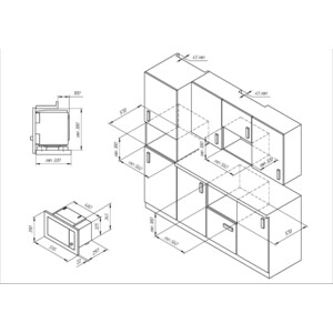 фото Встраиваемая микроволновая печь kuppersberg hmw 655 b