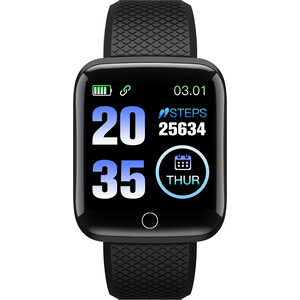 Смарт-часы Digma Smartline H2 1.3'' TFT черный (H2B) (1528560) смарт часы smartwatch dt800 эксклюзивный пакет