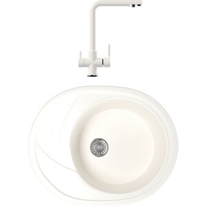 

Кухонная мойка и смеситель Mixline ML-GM17 молоко 341, ML-GM17 молоко 341
