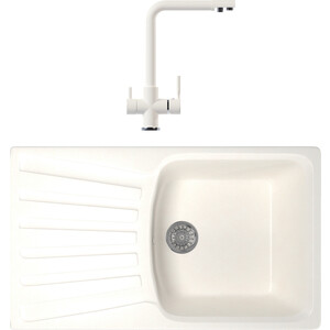 

Кухонная мойка и смеситель Mixline ML-GM20 молоко 341, ML-GM20 молоко 341