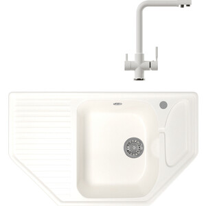 

Кухонная мойка и смеситель Mixline ML-GM24 молоко 341, ML-GM24 молоко 341