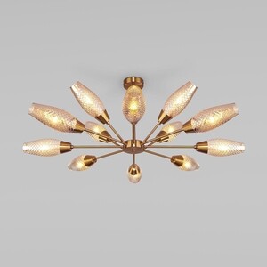 

Подвесная люстра Eurosvet Thalia 60140/12 золото, Thalia 60140/12 золото