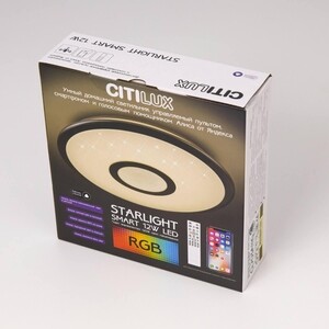 Потолочный светодиодный светильник Citilux Старлайт Смарт CL703A15G - фото 3