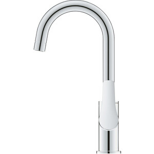 фото Смеситель для раковины grohe eurosmart с донным клапаном, хром (23970003)