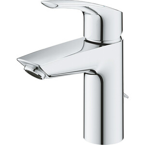 фото Смеситель для раковины grohe eurosmart с цепочкой, хром (33188003)