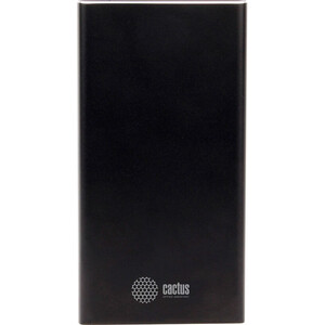 Мобильный аккумулятор Cactus CS-PBFSIT-20000 20000mAh 2.1A 2xUSB черный (CS-PBFSIT-20000) внешний аккумулятор accesstyle winter 20pd 20000 ма ч