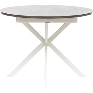 Стол раздвижной Leset Капри камень темный белый стол сервировочный мебелик бридж белый п0002987