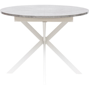 Стол раздвижной Leset Капри цемент белый стол раздвижной leset капри цемент белый