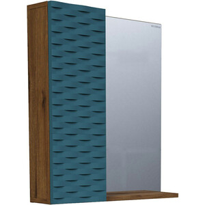 Зеркало-шкаф Grossman Альба 65х75 левый, веллингтон/бриз (206502) мебель для ванной grossman альба 65х50 подвесная веллингтон белая