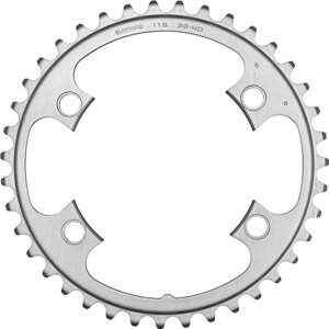 

Звезда передняя Shimano 105, для FC-5800, 39T-MD для 53-39T, цв. серебристый, 105, для FC-5800, 39T-MD для 53-39T, цв. серебристый