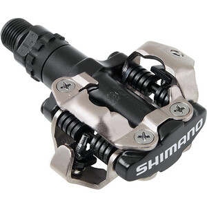 фото Педали shimano m520, spd, с шипами sh51, черный