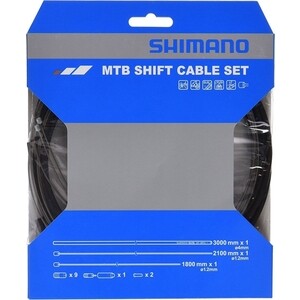 

Трос Shimano переключения с оплеткой OPTISLICK, 1,2 мм X2100 / 1800 мм, оплетка SP41 3000 мм, концевики / пыльники, переключения с оплеткой OPTISLICK, 1,2 мм X2100 / 1800 мм, оплетка SP41 3000 мм, концевики / пыльники