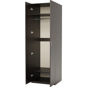 Шкаф для одежды Шарм-Дизайн ДО-2 60х60 венге шкаф для одежды лючия 33 03 2 двери 1078 × 580 × 2300 мм кейптаун венге