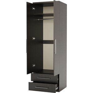 Шкаф для одежды с ящиками Шарм-Дизайн Мелодия МШЯ-21 80х60 венге шкаф напольный полина 600х600х850 с 2 выдвижными ящиками венге бодега дуглас тёмный