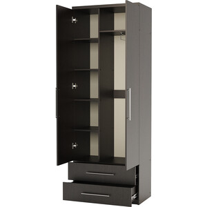 Шкаф комбинированный с ящиками Шарм-Дизайн Мелодия МКЯ-22 90х45 венге шкаф для одежды шарм дизайн мелодия мш 21 90х45 орех
