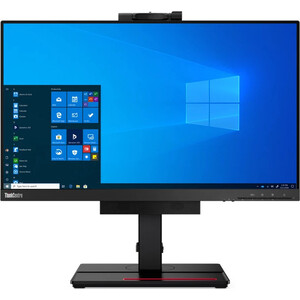 фото Монитор lenovo 23.8'' thinkvision tio24gen4 черный ips 4ms 16:9 hdmi m/m матовая has pivot 1000:1 250cd 1920x1080 d-sub dp fhd usb (11gdpar1eu)